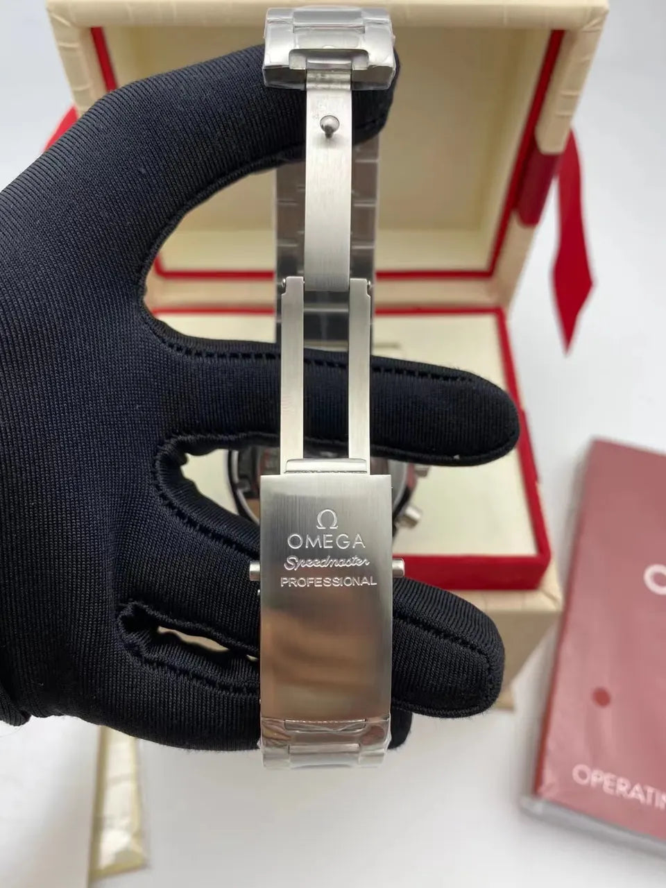 Omega Rose Gold Chronograph - Hình 2