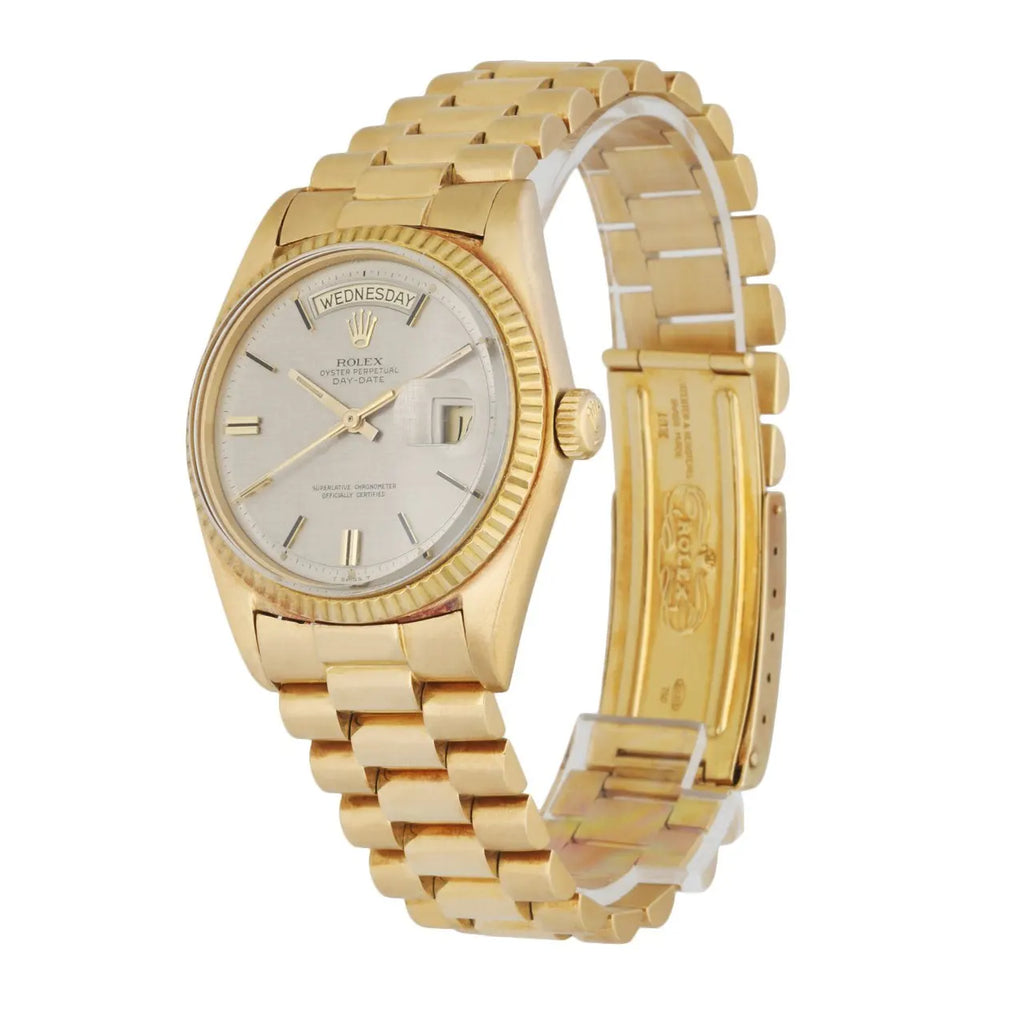 Rolex Gold Linen Dial - Hình 2