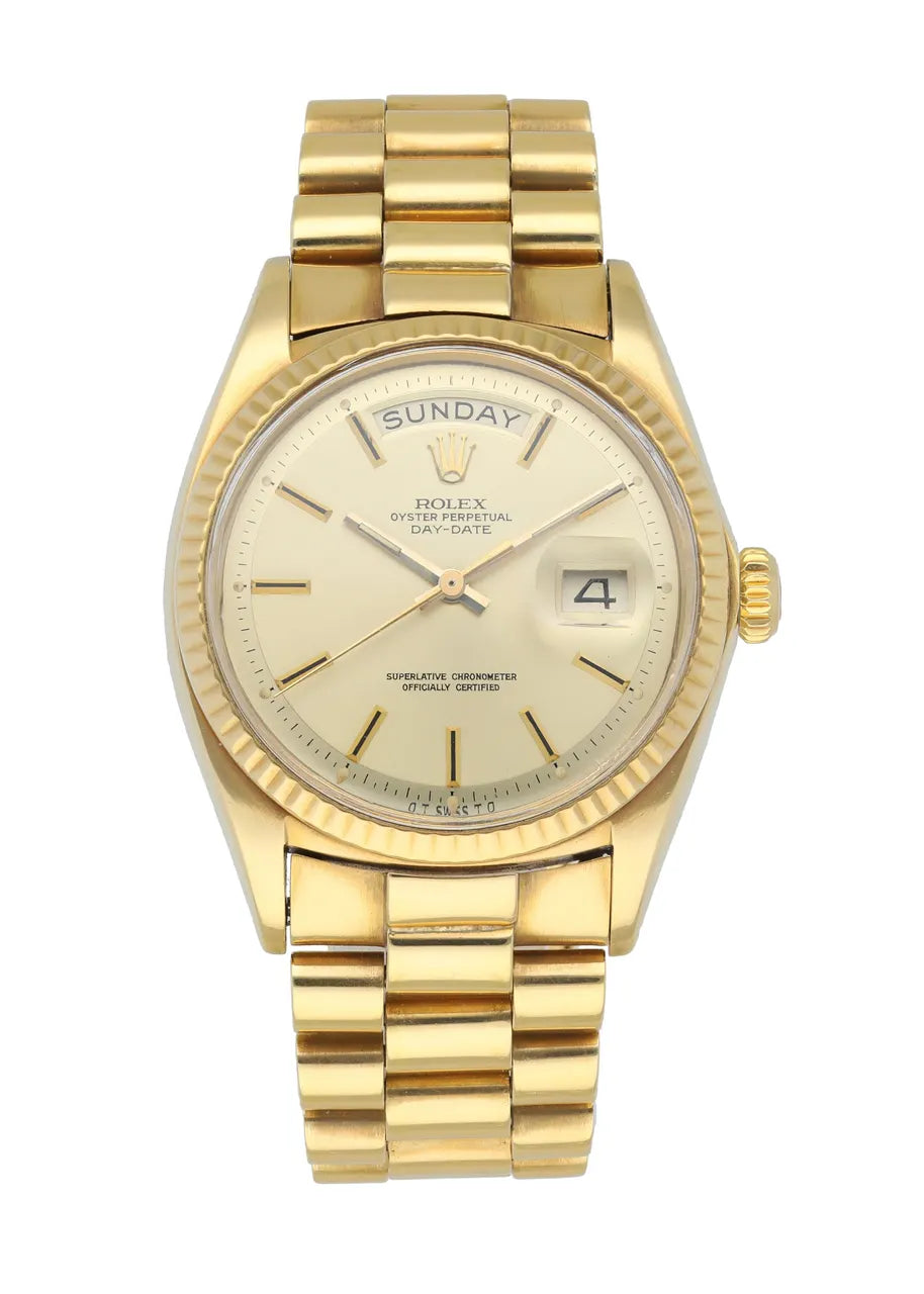 dial Rolex Gold Champagne Day-Date - Hình 2