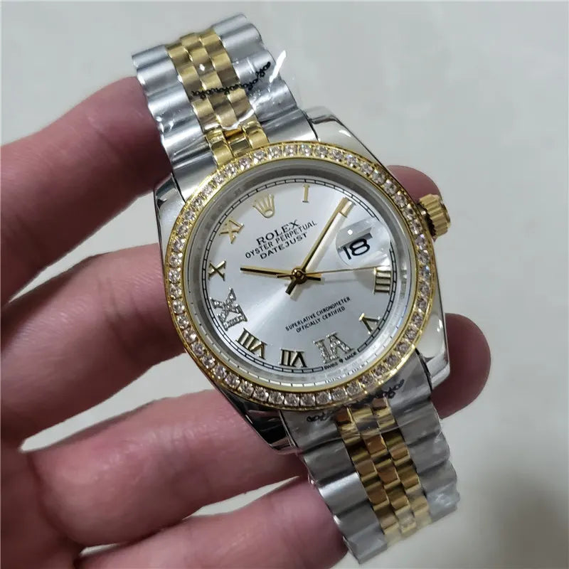 Rolex Datejust Diamond Bezel - Hình 7